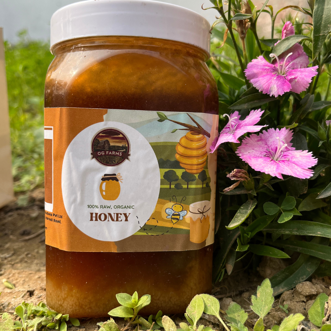 Honey | OG Farms | Raw, unprocessed, organic