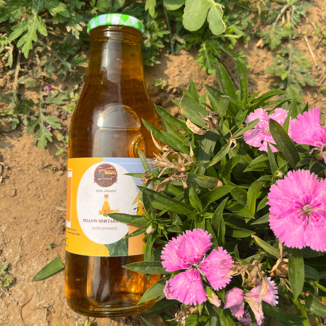 Yellow Mustard Oil | OG Farms